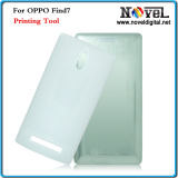 2015 New 3D Sublimation Mobile Phone Case for Oppo Find 7, 3D Sublimation Blanks