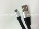 Micro USB Cable with Al Metal Sheel Connectors for Android