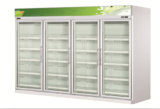 Glass Door Fridge/Commercial Glass Door Display Refrigerator/Stainless Steel display Refrigerator From China
