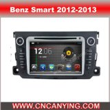Car DVD Player for Pure Android 4.4 Car DVD Player with A9 CPU Capacitive Touch Screen GPS Bluetooth for Benz Smart (AD-7506)