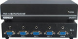 350MHz 1X4 VGA+Audio Spiitter, 4 Port VGA Splitter