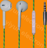 Colorful Fabric Earphones for iPhone (YAP-031)