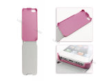 Protective Leather Design Mobile Phone Holder for iPhone5