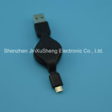 Retractable USB Cable for Micro 5p