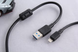 USB Cable for iPhone with Magnetic Ring