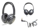 Noise Cancelling Headset with Green Recycle 1.5V Battary