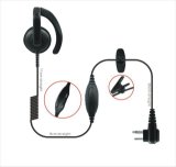 Tc-616 Best Ear Hook Headphone Two Way Radio Earphone