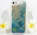 Custom Design Mobile Phone Cover Quicksand PC Case for iPhone 5 6 Liquid Sand Cell Phone Case