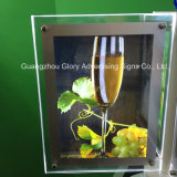 LED Frameless Acrylic Advertising Crystal Light Box