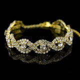 Stone Real Gold Plated Copper Crystal Fashion Bracelet