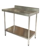 304 Stainless Steel Commercial Kitchen Worktable Work Table Bench (03-1200)
