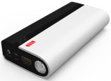 Exquisite Black&White 1200mAh 5V/1A USB LED Light Sos 3 Hours Charging Jump Starter