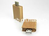 Wooden Book USB Flash Drive
