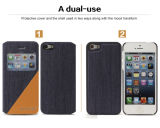 New Design Cool Knitting Jeans Fabric PC Phone Case for iPhone5, Hard Plastic Cases