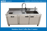 Three Doors Coffee Shaop Stainless Steel Table Counter