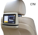 Portable Car Multimedia Player 7'' Seat Back Multimedia Player with Touch Screen/IR/FM/USB/SD Card (C7M)