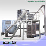 Commerical Automatic PLC Tube Ice Making Machine with Ice Packing Machine