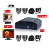 Vehicle 4G Mobile DVR Recorder 8CH Car DVR GPS Camera System with 3G WiFi