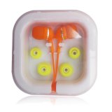 Long Wire Earphones with Transparent Case Packing