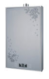 Gas Water Heater with Stainless Steel Panel and LED Display