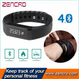 Touch OLED Display Silent Vibrating Alarm BLE Calorie Distance Pedometer
