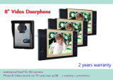 8 Inch Audio&Video Door Phone, Multi-Users Intercom System J801s1-1V3