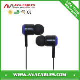 Cheap Plastic Mobile Phone Earphone with Microphone and Volume Control