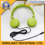 Flat Cable Foldable Earphone for Promotional Gift (KHP-012)