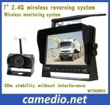 Hot- 7 Inch 2.4GHz Wireless Parking Assist System with Digital Screen