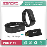 Eco Friendly Slim Smart Bluetooth Bracelet Intelligent Wristband with Incoming Call Reminder