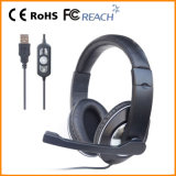 Stereo Wired Computer Heavy Duty Anr Avaition Headset (RMT-504)