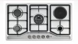One Electric Plate and 4 Burners Gas Stove