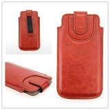 Genuine Leather Pouch for iPhone5/5s. for iPhone 5 /5s Cell Phone Housing