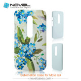 Latest Sublimation 3D Cell Phone Housing for Moto G3