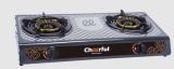Stainless Steel Double Burner Gas Stove (SFG-2015)
