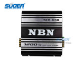 Suoer Factory Price 1200W Stereo Car Power Amplifier Car Audio Amplifier (NCB-668)