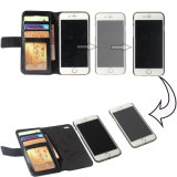 Magnetic Separation Dual Wallet Leather Mobile Phone Accessories