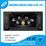 2DIN Auto Radio Car DVD Player for Nissan Note with A8 Chipest, GPS, Bluetooth, SD, USB, iPod, MP3, 3G, WiFi Function