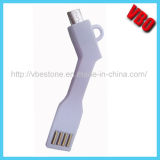 Flexible Keychain USB Data Charing Cables for Mobile Phone (CS-068)