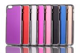 Plating Aluminum Hard Case for iPhone 6 Brushed Pattern High Quality Mobile Phone Cover