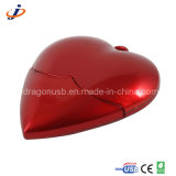 Plastic Heart Shape USB Flash Drive