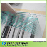 2-10mm Clear Tempered Refrigerator Glass Panel with Polished Edge