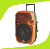 Orange Rechargeable Battery Speaker with 7.5A Lead Acid Battery F23
