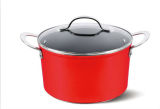 Non Stick Coating Cooker Red Casserole
