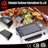 Die Casting Plate Toughened Glass and Stainless Steel Handle Electrical Griddle and Grill