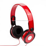 Classic Black and Red Small Size Mobile Headphone