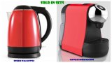 Capsule Coffee Maker with Kettle Sold in Sets