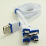 Universal Multi Function Quick Charing USB Data Cable 4 in 1 Lightning Cable for iPhone 6 for Samsung