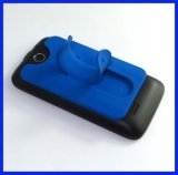 Silicon Cell Phone Card Holder with 3m & Phone Stand