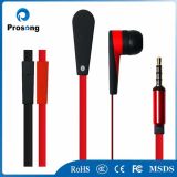 OEM Manufacture 3.5mm Jack Flat Cable Earphone